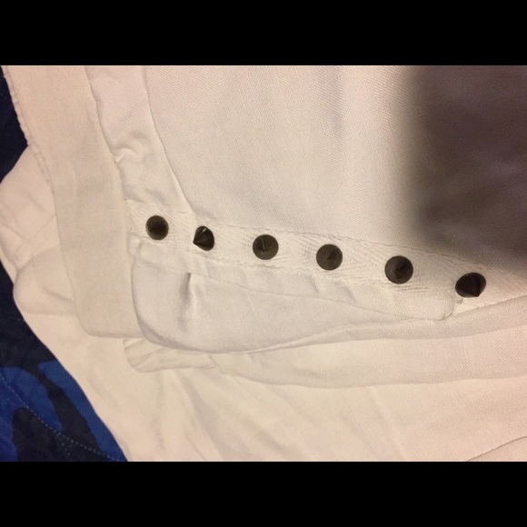 Linen white pants - Picture 3 of 5